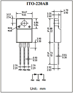 MBRF1050CT Datasheet PDF Rugao Dachang Electronics Co., Ltd