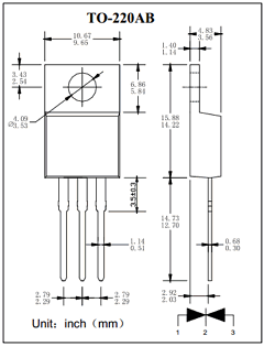 MBR1045CT Datasheet PDF Rugao Dachang Electronics Co., Ltd