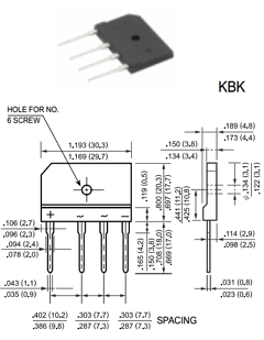 KBK20G Datasheet PDF DC COMPONENTS