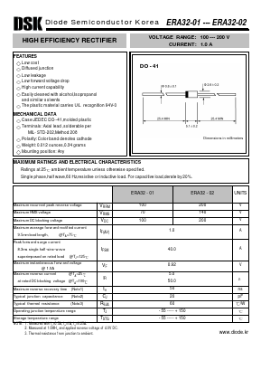 ERA32-01 Datasheet PDF Diode Semiconductor Korea