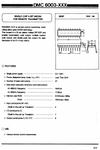 DMC6003-1FE Datasheet PDF Daewoo Semiconductor