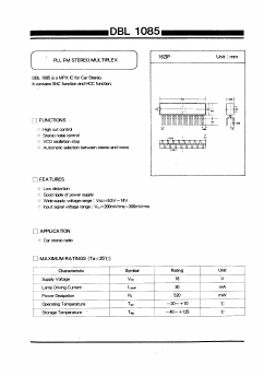 DBL1085 Datasheet PDF Daewoo Semiconductor