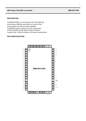 DMC42C1008 Datasheet PDF Daewoo Semiconductor