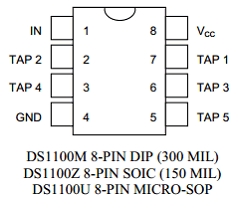 DS1100LU-100 Datasheet PDF Dallas Semiconductor -> Maxim Integrated