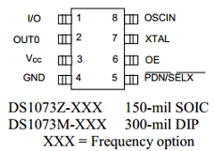 DS1073 Datasheet PDF Dallas Semiconductor -> Maxim Integrated