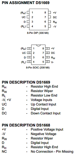 DS1669-100 Datasheet PDF Dallas Semiconductor -> Maxim Integrated