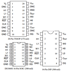 DS1868S-50 Datasheet PDF Dallas Semiconductor -> Maxim Integrated