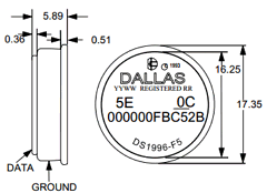 DS1996 Datasheet PDF Dallas Semiconductor -> Maxim Integrated