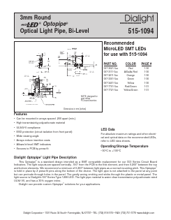 515-1094 Datasheet PDF Dialight Corporation