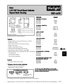 521-9248 Datasheet PDF Dialight Corporation