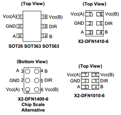 74LVC1T45W6-7 Datasheet PDF Diodes Incorporated.