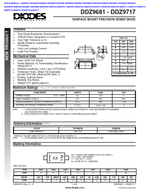 DDZ9703-7 Datasheet PDF Diodes Incorporated.