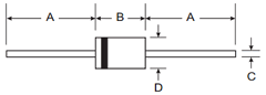 1N5397G-T Datasheet PDF Diodes Incorporated.
