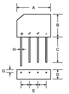 PBL405 Datasheet PDF Diodes Incorporated.