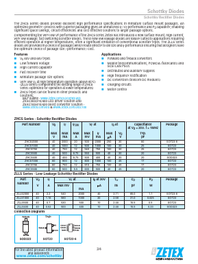ZHCS400TC_ Datasheet PDF Diodes Incorporated.