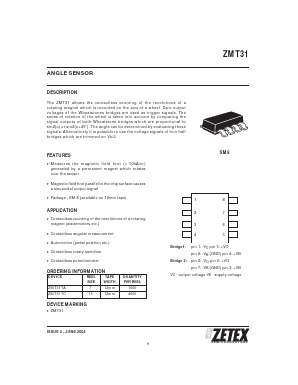 ZMT31TA Datasheet PDF Diodes Incorporated.