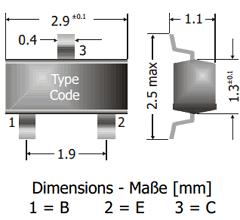BC817 Datasheet PDF Diotec Semiconductor Germany 