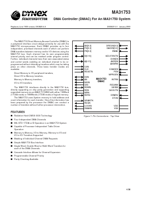 MAS31753AC Datasheet PDF Dynex Semiconductor
