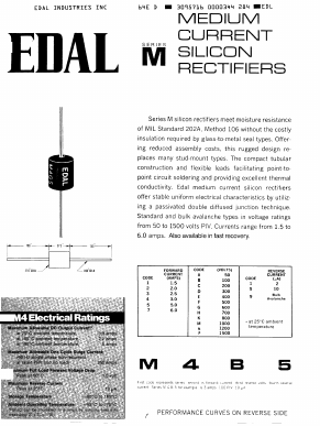M1A1 Datasheet PDF Edal Industries, Inc.