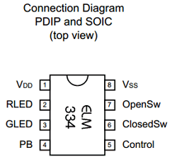 ELM334 Datasheet PDF Elm Electronics