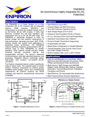EN6360QI-E Datasheet PDF Enpirion, Inc.