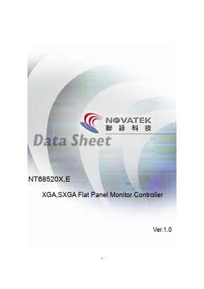 NT68520EF Datasheet PDF ETC