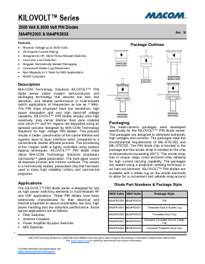 MA4PK3004 Datasheet PDF ETC