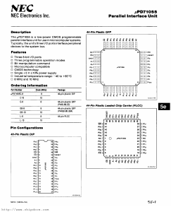 UPD71055L-10 Datasheet PDF ETC