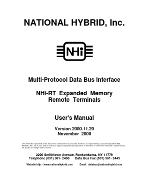 NHI-15991RT/M Datasheet PDF ETC