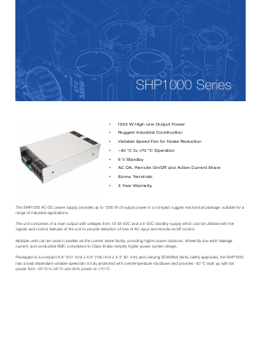 SHP1000PS24 Datasheet PDF ETC
