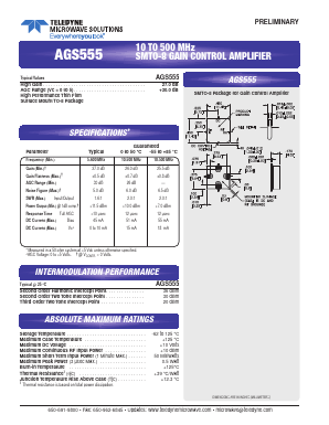 AGS555 Datasheet PDF ETC