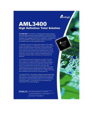 AML3400 Datasheet PDF ETC