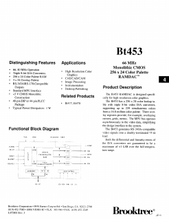 BT453 Datasheet PDF ETC
