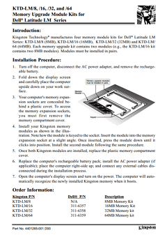 KTD-LM/16 Datasheet PDF ETC