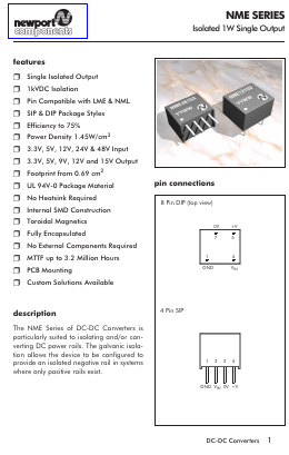 NME0315D Datasheet PDF ETC