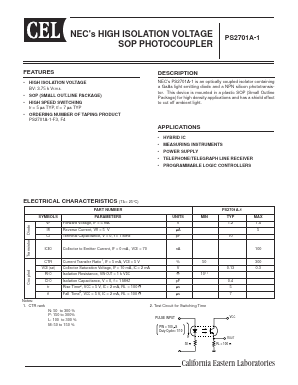 PS2701A-1-F3 Datasheet PDF ETC