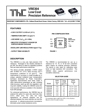 VRE304 Datasheet PDF ETC