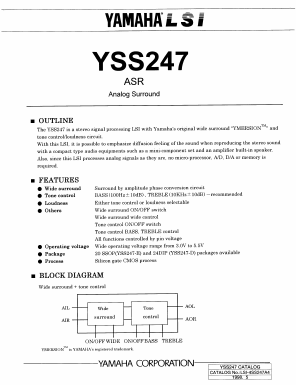 YSS247 Datasheet PDF ETC
