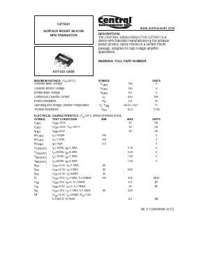 CZT5551 Datasheet PDF ETC