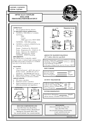 CQY80 Datasheet PDF ETC