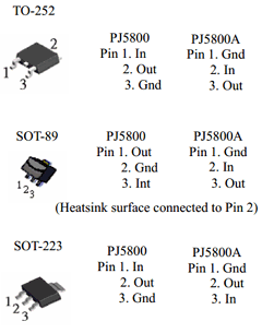 PJ5818ACW Datasheet PDF ETC