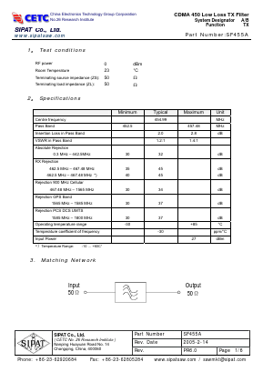 SF455A Datasheet PDF ETC