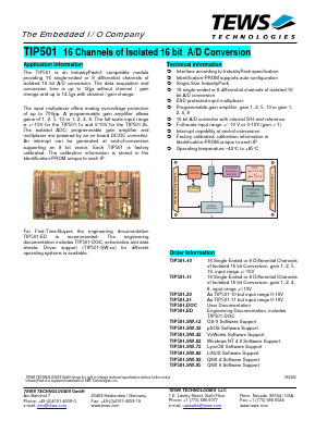 TIP501-20 Datasheet PDF ETC