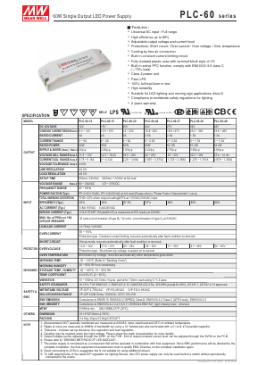 PLC-60-24 Datasheet PDF ETC