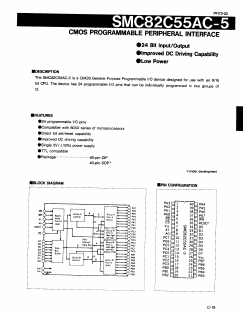 SMC82C55AC-5 Datasheet PDF ETC