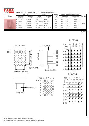A-2570E Datasheet PDF ETC