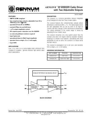 GS9028 Datasheet PDF ETC