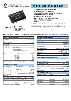 SDC20-48S2P0 Datasheet PDF ETC