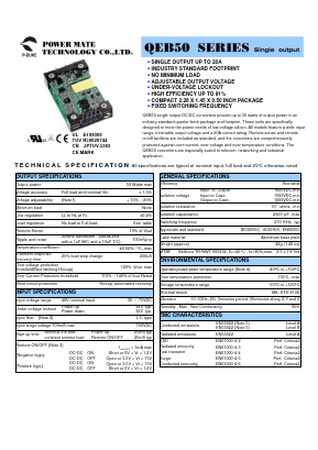 QEB50-48S05 Datasheet PDF ETC
