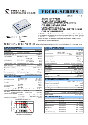 FKC08-12D15 Datasheet PDF ETC